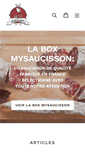 Mobile Screenshot of mysaucisson.com